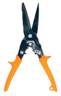 3'' Blade Length - 10-1/2'' Overall Length - Straight Cutting - MultiMaster Snips - A1 Tooling