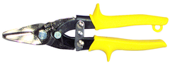 1-3/8'' Blade Length - 9'' Overall Length - Straight Cutting - Metal-Wizz Multi-Purpose Snips - A1 Tooling