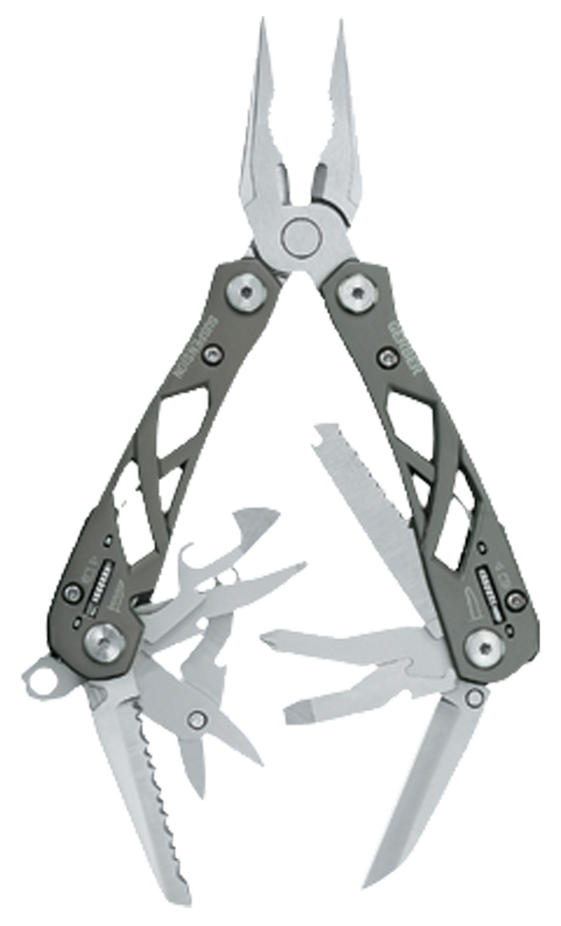 Gerber Suspension - 12 Function Multi-Plier. Comes with nylon sheath. - A1 Tooling