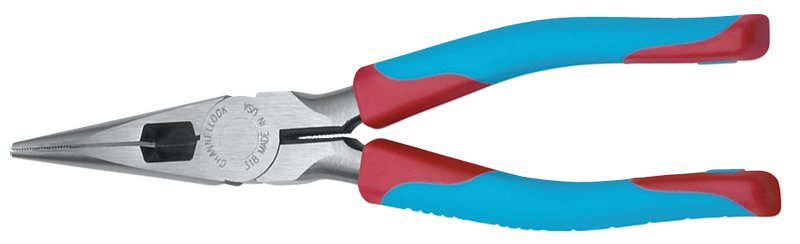 Channellock Long Needle Nose Pliers -- #318CB Cushion Grip 8.5'' Long - A1 Tooling