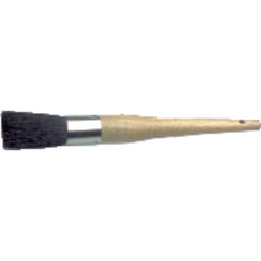 1″ × 5/8″ - Black China Bristle Oval Chip & Oil Industrial Hand Brush - A1 Tooling