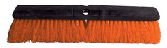 24" - Orange Safety Broom Without Handle - A1 Tooling