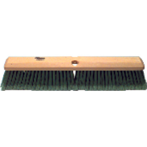 18″ - Green Fine Perma Sweep Broom With Handle - A1 Tooling