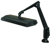 Broad Area Coverage LED Task Light  Dimmable  31" Floatng Arm  Clamp - A1 Tooling