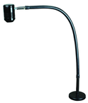 High Power LED Spot Light  Dimmable  25" Flexible Goose Arm  Magnet Base - A1 Tooling