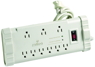 15 Amp; 120 Volt; 9 Plug Office Grade Surge Strip - Beige - A1 Tooling