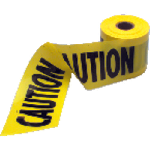 1000 feet × 3″ Yellow / Black Caution Tape - A1 Tooling