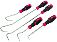 Lisle Set of 5 Hose Removers - includes #80210 Short Hose Remover, #80220 Long Hose Remover, #80230 Short Offset Remover, #80240 Long Offset Remover & #80290 Double Offset Short Remover - A1 Tooling