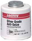 Silver Grade Anti-Seize Brush Can - 1 lb - A1 Tooling