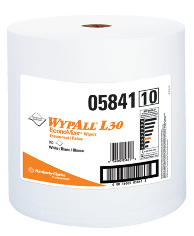 12.5 x 13.4'' - Package of 900 - WypAll L30 Jumbo Roll - A1 Tooling