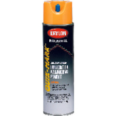 Industrial Quik-Mark Inverted Marking Paint Solvent Based Fluorescent Orange - A1 Tooling