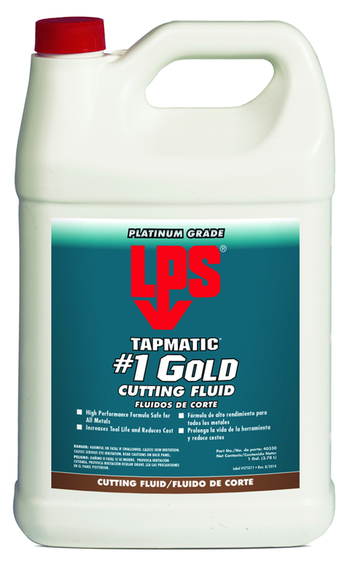 #1 Gold Cutting Fluid - 1 Gallon - A1 Tooling