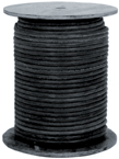 #L12RM100 - 1/2'' ID x 100 Feet - Black Rubber - Rubber Hose - A1 Tooling