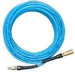 #PFE60256T - 3/8 MPT x 25 Feet - Light Blue Thermoplastic - 2 Fitting(s) - Air Hose - A1 Tooling