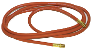 #4625 - 3/8'' ID x 25 Feet - 2 Male Fitting(s) - Air Hose with Fittings - A1 Tooling