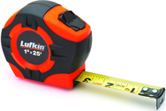 Tape Measure; 1" x 25'; Hi-Viz Orange - A1 Tooling