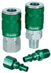 #A71458B - 1/4'' Body x 1/4 NPT (14-Pcs) - Green ARO Coupler & Plug Kit - A1 Tooling