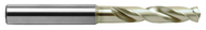 8.0mm Dia. x 81mm OAL Stub-Powder Metal- HSCO-Drill  -TiN+TiCN Coated - A1 Tooling