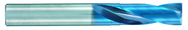 L9611 15/32 Carbide 2-Fl Aqua Drill Ex Flat For Counterboring - A1 Tooling