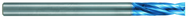 5.6mm Dia. X 110mm OAL 10XD-Carbide Drill-Flat Point -Aqua EX Coated - A1 Tooling