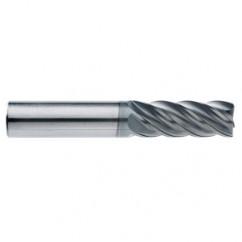 1/2" Dia. - 5/8" LOC - 2-1/2" OAL - .015 Radius 5 FL Carbide End Mill-AlCrN-X - A1 Tooling