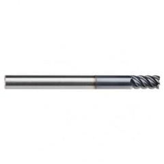 1/8" Dia. - 1/2" LOC - 1-1/2" OAL - .015 Radius 5 FL Carbide End Mill-AlTiN-x - A1 Tooling