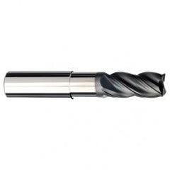 3/4 Dia. x 5 Overall Length 4-Flute .030 C/R Solid Carbide SE End Mill-Round Shank-Center Cut-AlCrN-X - A1 Tooling