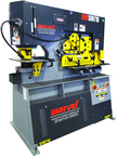 71 Ton - 12" Throat - 7.5HP, 440V, 3PH Motor Dual Cylinder Complete Integrated Ironworker - A1 Tooling