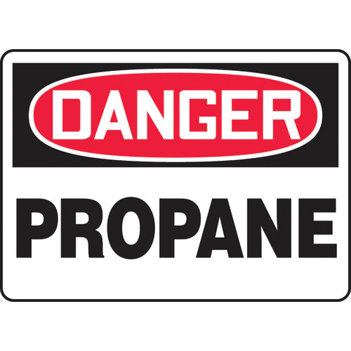 Sign, Danger Propane, 10″ × 14″, Plastic - A1 Tooling