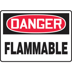 Sign, Danger Flammable, 7″ × 10″, Vinyl - A1 Tooling