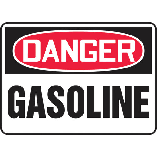 Sign, Danger Gasoline, 10″ × 14″, Vinyl - A1 Tooling