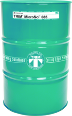 54 Gallon TRIM® MicroSol® 685 High Lubricity Semi-Synthetic Metalworking Fluid - A1 Tooling