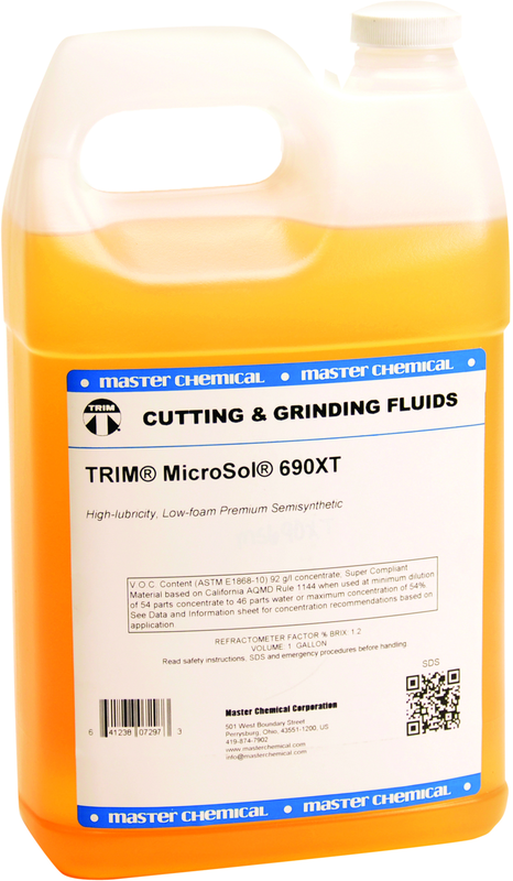 1 Gallon TRIM® MicroSol® 690XT High Lubricity Low Foam Premium Semi-Synthetic - A1 Tooling