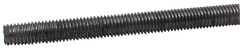Threaded Rod - 1-1/4-12; 3 Feet Long; Steel-Oil Plain - A1 Tooling
