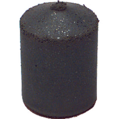 1 1/4″ × 7/8″ × 1/4″ - Pointed Resin Bonded Rubber Cone (Coarse Grit) - A1 Tooling