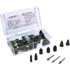 #778 Resin Bonded Rubber Kit - Point Test - Various Shapes - Equal Assortment Grit - A1 Tooling