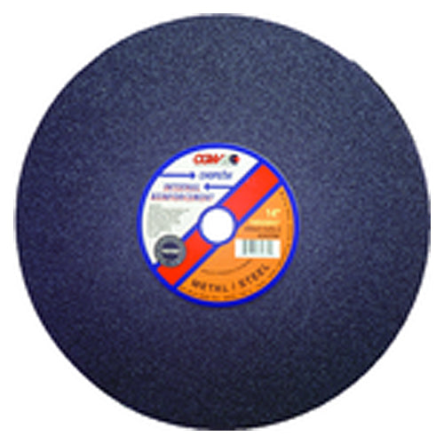 14″ × 3/32″ × 1″ - A30-NBF Aluminum - Aluminum Oxide Reinforced Cut-Off Wheel - A1 Tooling