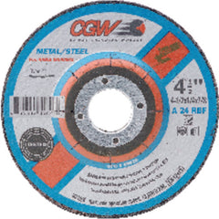 6″ × 1/4″ × 7/8″ - Aluminum Oxide 24 Grit Type 27 - Cut-Off Wheel - A1 Tooling