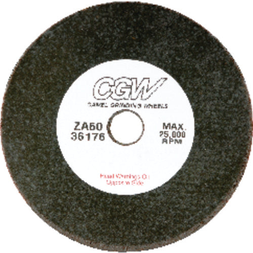 4″ × 1/16″ × 3/8″ - Zirconia Aluminum Oxide 60 Grit Type 1 - Cut-Off Wheel - A1 Tooling