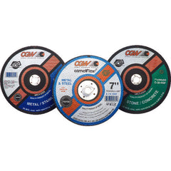 7″ × 0.045″ × 5/8″ - A60-SBF - Aluminum Oxide Reinforced Cut-Off Wheel - A1 Tooling