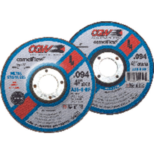 7″ × 3/32″ × 7/8″ - A36-SBF - Aluminum Oxide Reinforced Cut-Off Wheel - A1 Tooling