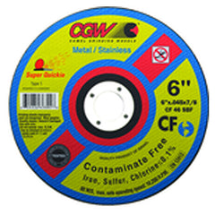 5″ × 0.045″ × 7/8″ - Aluminum Oxide 60 Grit Type 1 - Cut-Off Wheel - A1 Tooling