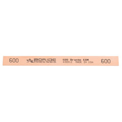 1/4″ × 1/4″ × 6″-600 Grit - Rectangular Shaped Orange EDM Stone - A1 Tooling