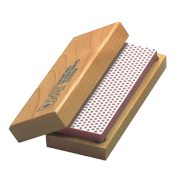 6 x 2" - Coarse Grit - Rectangular Bench Model Diamond Whetstone in Plastic Box - A1 Tooling