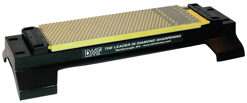 8 x 2-5/8 x 3/8" - Fine/Coarse Grit - Rectangular Bench Model Duo-Sharp Diamond Whetstone with Base - A1 Tooling