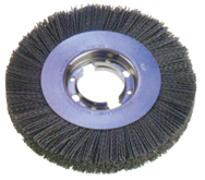 8" Diameter - 2" Arbor Hole - 320 SC Abrasive Nylon Straight Wheel - A1 Tooling