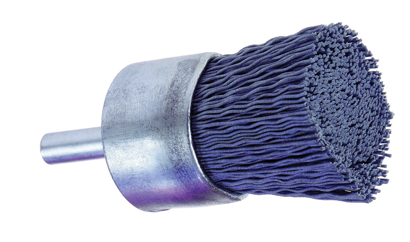 1'' Diameter - Nylon Abrasive End Brush - A1 Tooling