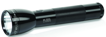 LED 2 Cell D Black Flashlight - A1 Tooling