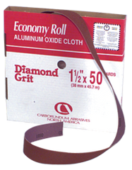 1-1/2'' x 50 Yds - 100 Grit - Aluminum Oxide Shop Roll - A1 Tooling