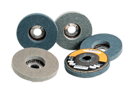 4-1/2 x 7/8'' - Coarse Grit - Aluminum Oxide BriteRite Type 27 Unitized Wheel - A1 Tooling